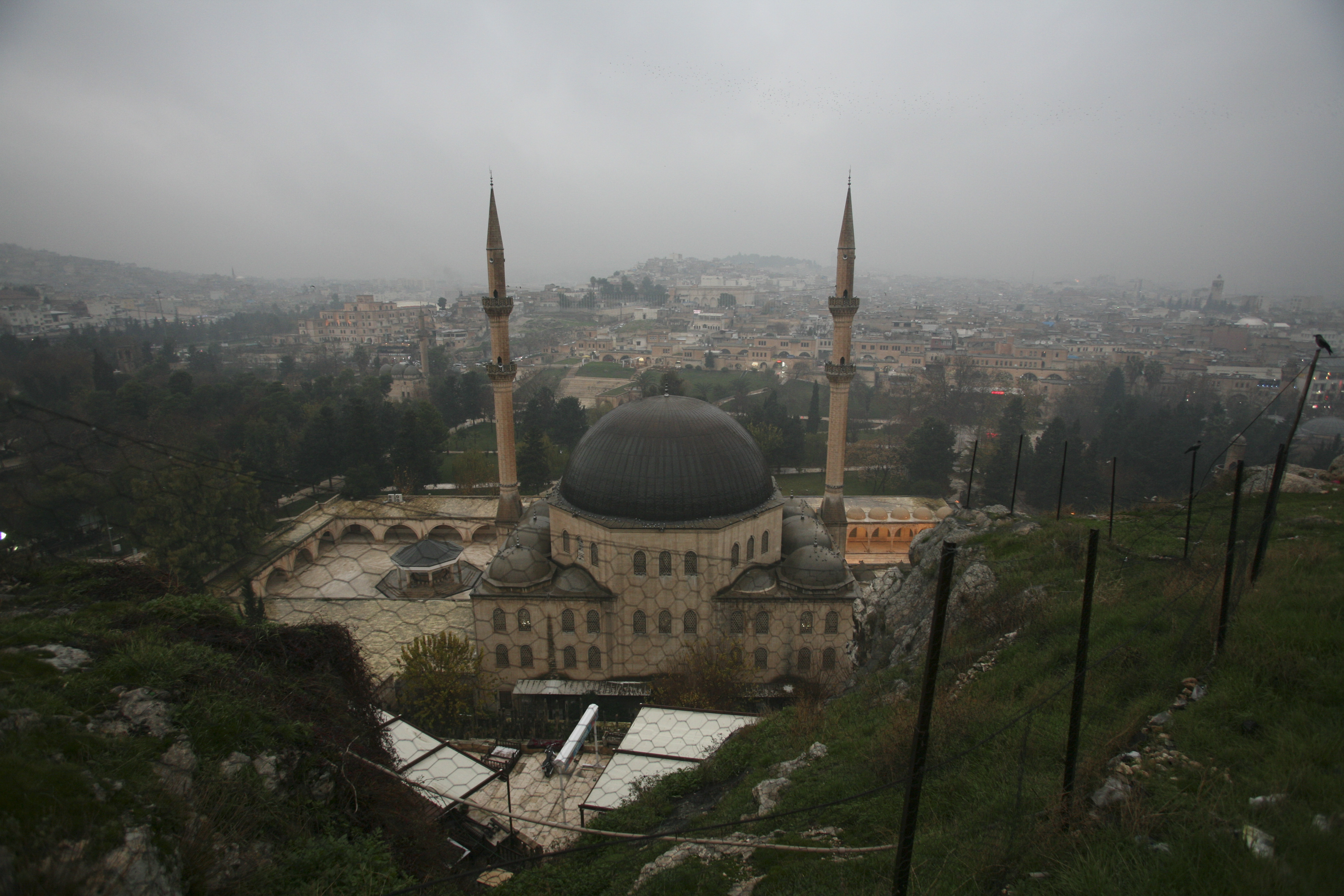 Şanlıurfa's Mevlid-i Halil Mosque, 2014. Photo by author. 