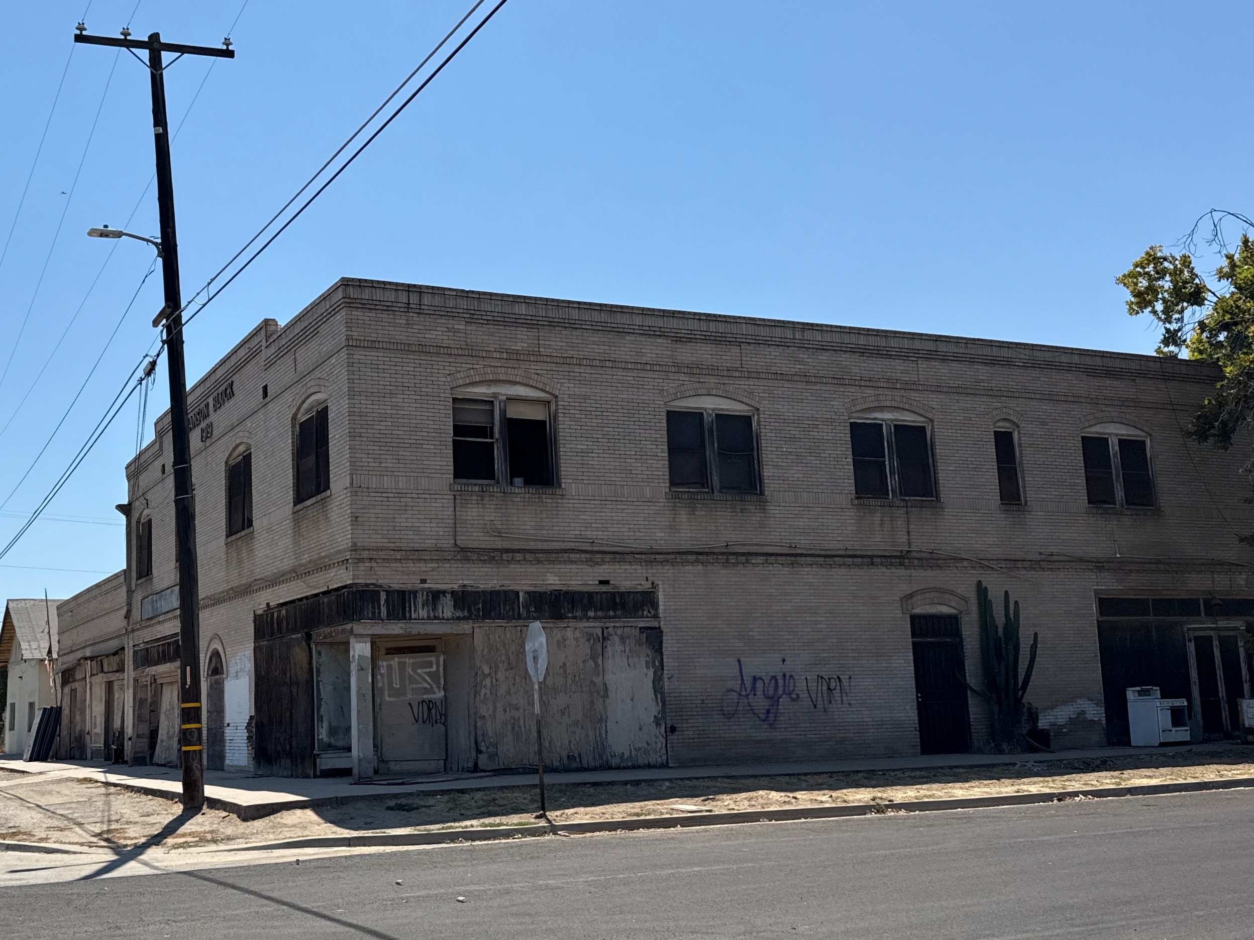 An exterior of the Swanson Building today. Photo by author.