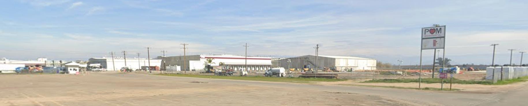 A Screenshot from Google Earth of the Exterior of the Plant.