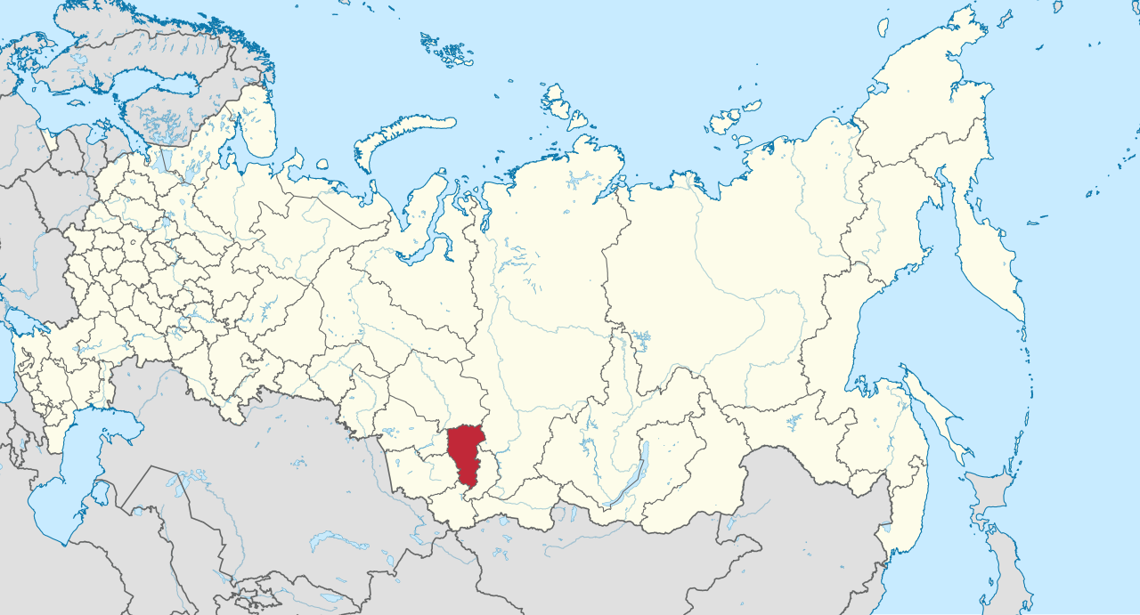 Kemerovo Oblast, also known as "Kuzbass" (Kuznetsk Coal Basin). Wikimedia Commons.