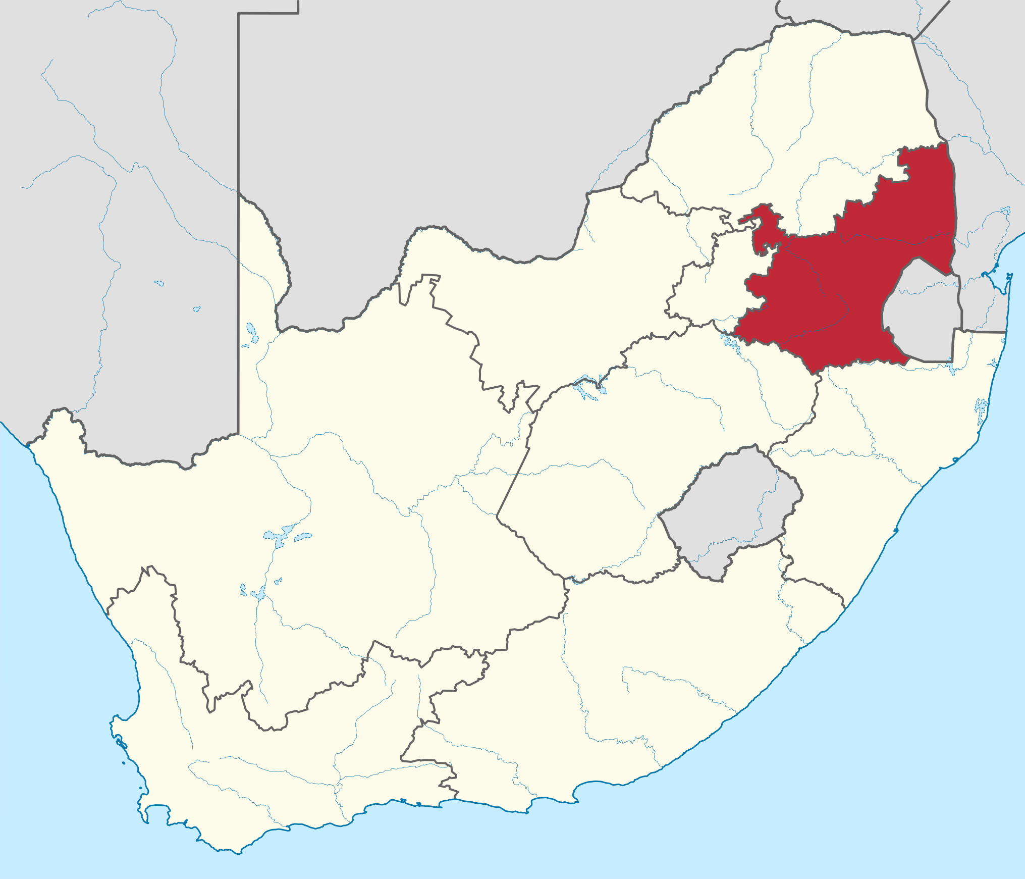 Mpumalanga Province, South Africa. (Wikimedia Commons.)