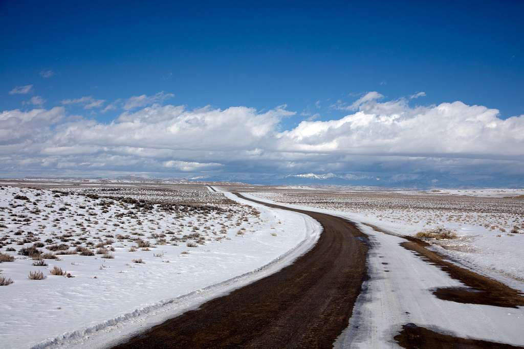 Rural road through rugged and remote Sweetwater County, Wyoming in wintertime. https://picryl.com/amp/media/rural-road-through-rugged-and-remote-sweetwater-county-wyoming-in-wintertime-9530ff