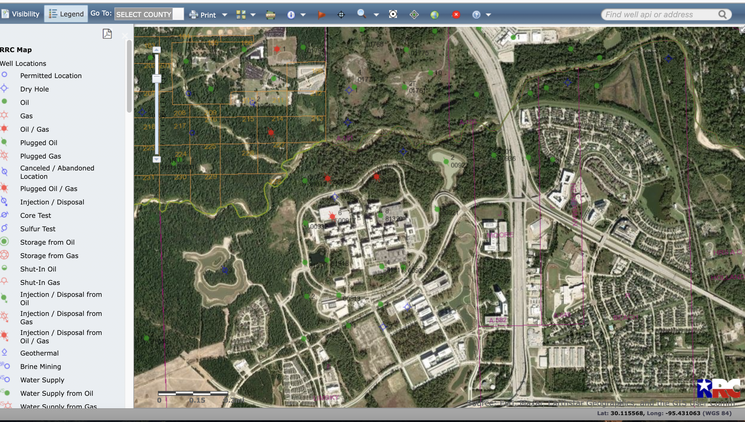 Tx Rcc Map 1800 HISTORIES