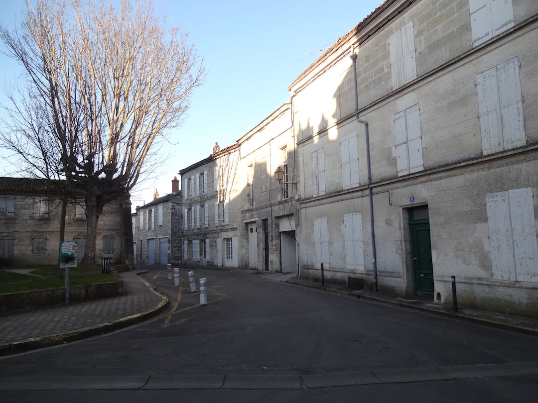 Rue de Beaulieu, Angoulême, February 2019.