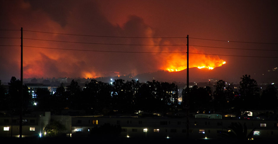Palisades Fire from Playa Vista, 2025. Wikimedia Commons. 