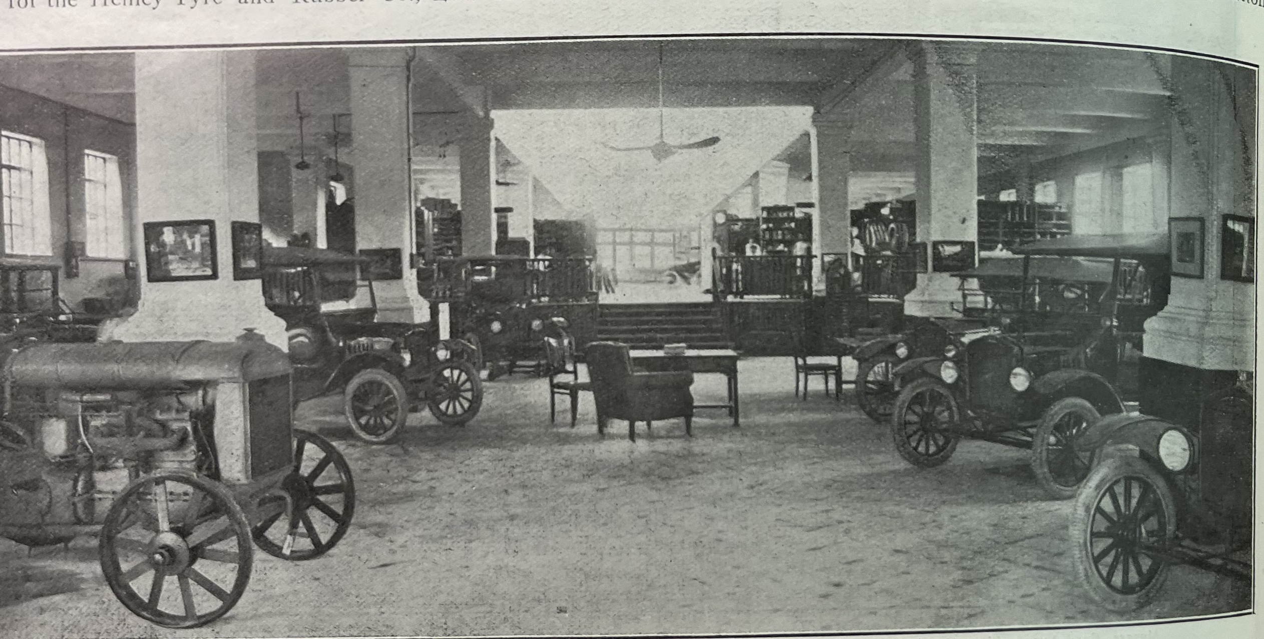 Ford Motor Company’s Showroom at Hughes Road, Bombay (The Indian and Eastern Engineer December 1922, 634).
