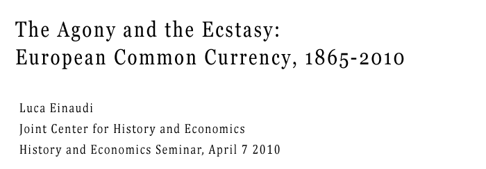 The Agony and the Ecstasy