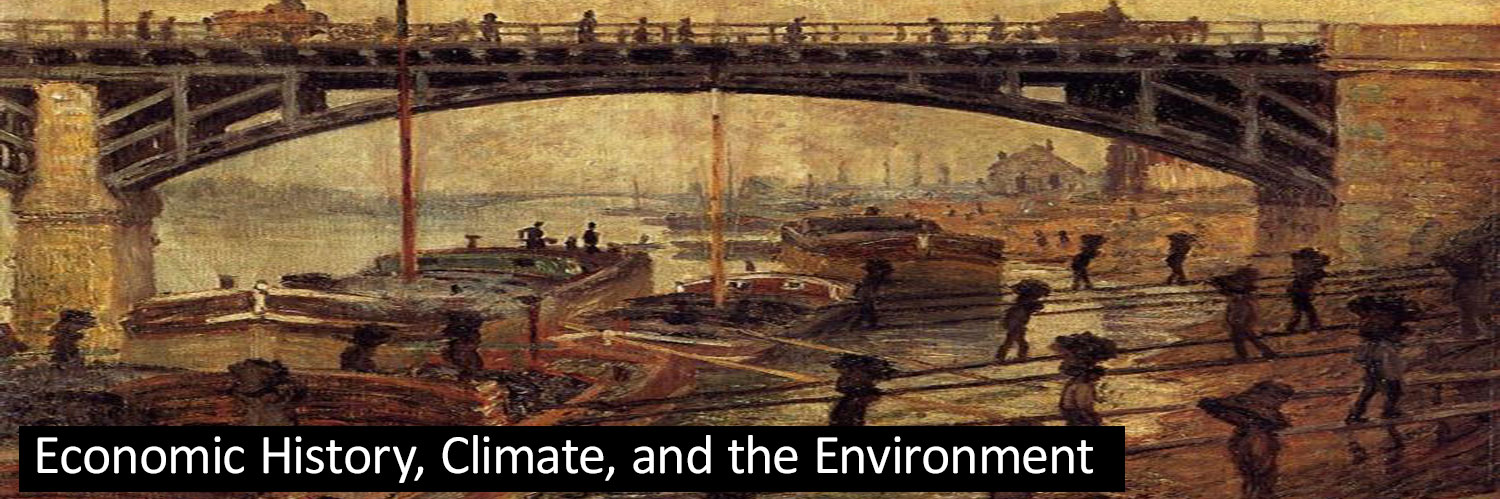 'Les charbonniers'; unloading Coal on their backs from barges on the quays of the Seine River near the railway bridge of Asnières, painted by Claude Monet (1875), Museum Orsay.