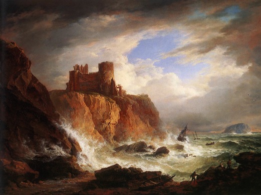 Alexander Nasmyth
(b. 1758, Edinburgh, d. 1840, Edinburgh) A View of Tantallon Castle
c. 1816
Oil on canvas, 92 x 122 cm
National Gallery of Scotland, Edinburgh